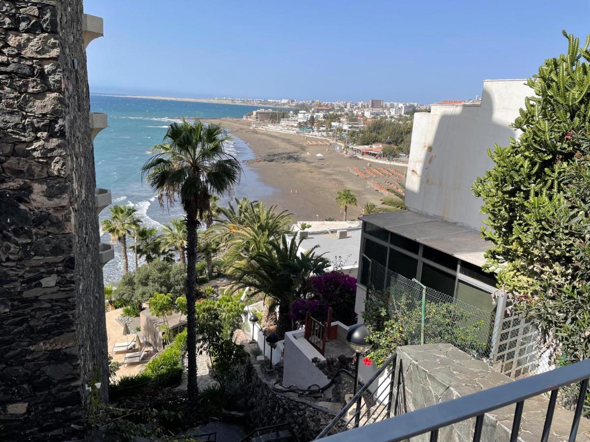 San Agustin Seaview Blue Apartment Maspalomas  Bagian luar foto